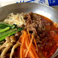 甘酒割りの麻辣湯🌶️