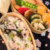 本日のお弁当〜春爛漫お花見弁当|f.1125beさん