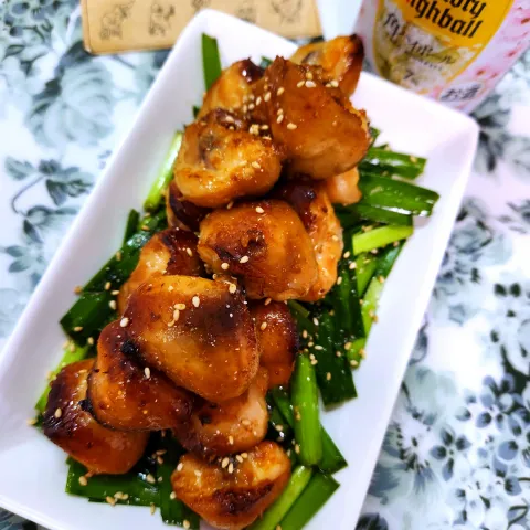 「辛みそ」を使ってみたSnapdishの料理・レシピ写真:🔷宮崎県産ぼんじりの辛みそ焼き🔷