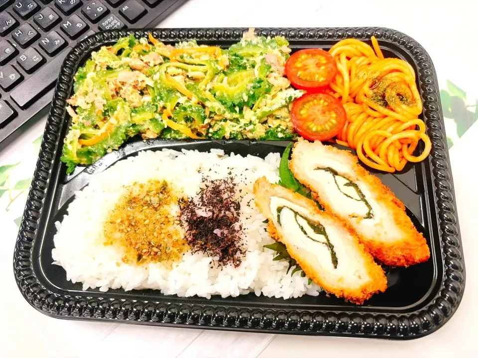 🍱☀ ゴーヤーチャンプルー弁当 ☀🍱|TakeBooさん