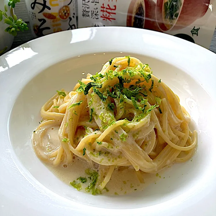 みそクリームパスタ|KAORIさん