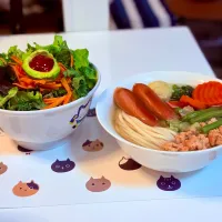 野菜ゴロゴロ大豆のお肉でヘルシーポトフうどん|マニラ男さん