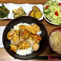 ササミの照り焼き丼✨|モモ&ハーブmama🐰🐹🐢🐠🦐❤️さん