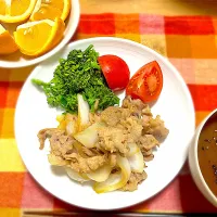 新玉で生姜焼き🐖🧅|1614さん