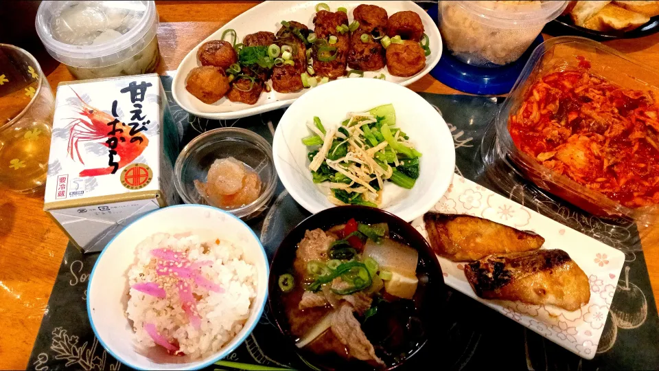 月曜日晩飯|山木屋さん