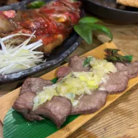 ネギ塩厚切り牛タン|らんさん