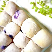 🫐ブルーベリーちぎりぱん🫐|U・x・Uchokoさん