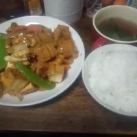 夕食|にんにくと唐辛子が特に好き❤️(元シャリマー)さん