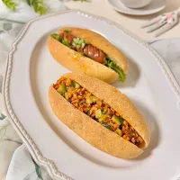 大豆ミートでドッグパン|mai＊さん