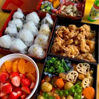 お花見お重弁当🍱🍙|さらっと🍀さん