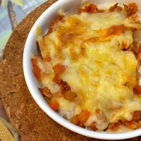 大豆ミートソースを使ったドリア|なかみほさん