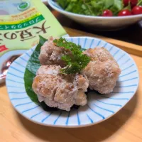 大豆のお肉の塩レモン唐揚げ|森のごはん屋さんさん