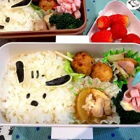 ポチャッコ風　弁当|キヨさん