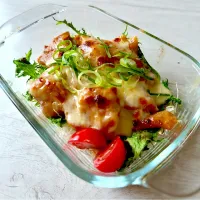 チキンローストチーズ焼き