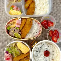 旦那さん、娘弁当。|ゆーこ。さん