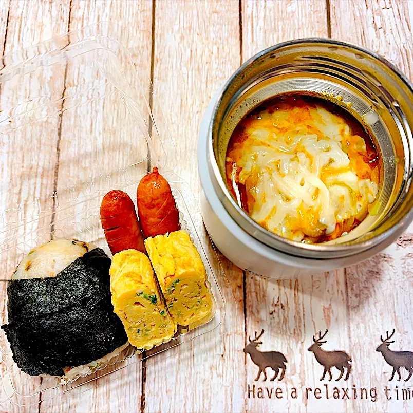 👳昼【自分弁：和風カレースープ】🧀|Laniさん