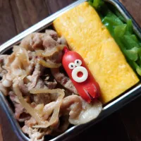 漢の…自分用🍱豚の生姜焼き丼弁当|ᵏᵒᵘさん