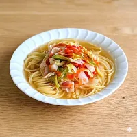 春キャベツスープスパゲティ|りょうりょうさん