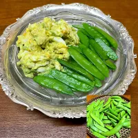 スナップエンドウ🫛アボカド🥑タルタルソース|henryさん