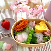 お花見弁当🌸|花🍀さん