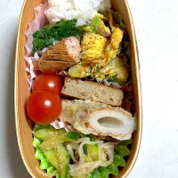 4月7日　妻の弁当|ヒロミ🏝🏝🏝🌺🏄🌊🐬🏄‍♀️🏄‍♂️🍹🐠👙🌺さん
