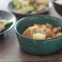 大豆のお肉で肉じゃが風|ちいさなしあわせキッチンさん