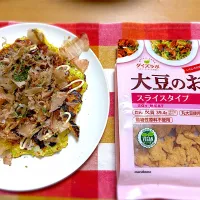 大豆のお肉スライスタイプで✾お好み焼き✾今井真実さんのレシピ| 1614さん