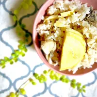 朝採り筍舞茸御飯|U・x・Uchokoさん