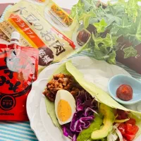 大豆のお肉でヘルシートルティーヤ💕|🌺🌺Foodie🌺🌺さん