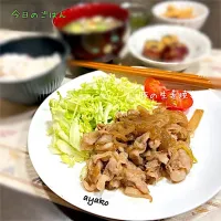 豚の生姜焼き|亜矢子さん