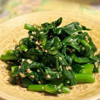 のらぼう菜の胡麻和え| ももさん