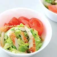 キャベツとちくわのごまマヨサラダ| まゆさん
