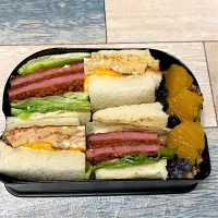 4/8サンドイッチ弁当|みっこちゃんさん