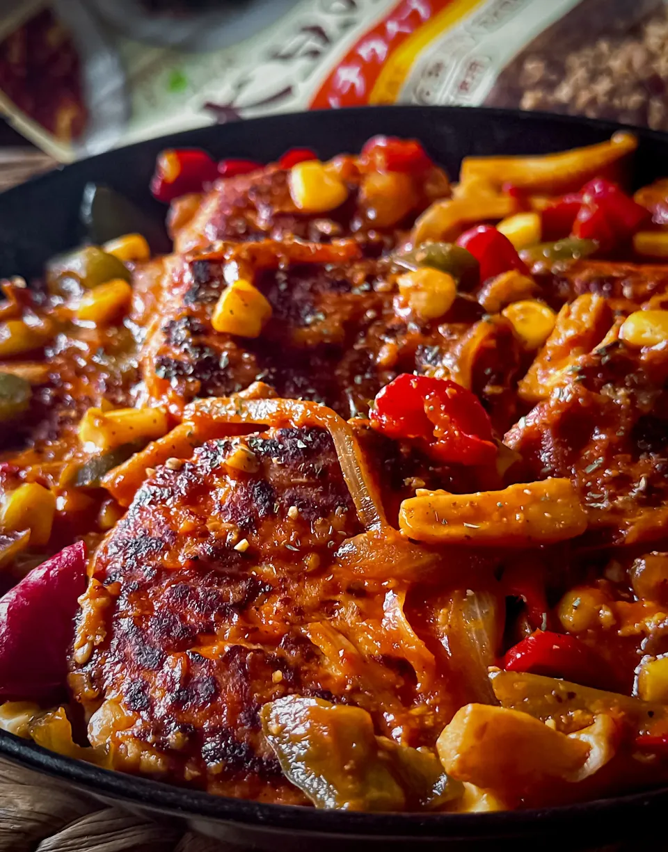🥘大豆のお肉のお豆腐ハンバーグ～トマトソース煮込み～🥘|にゃんぺこさん