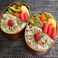 母とムスコのラブラブおソロ♪大学生弁当スタート！大好きな筑前煮弁当|からあげビールさん