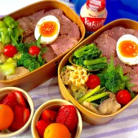 今日の夫婦弁⁽⁽ ◟(灬 ˊωˋ 灬)◞ ⁾⁾💕| 桃実さん