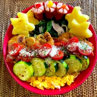 🍅タンドリーチキン弁当🍅|ヘルペイさん