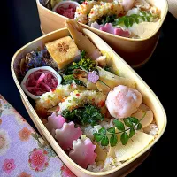 筍尽くしのふたりのお弁当 🍱|とんちんさん