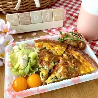 ＊0189. おからキッシュ２種🥧娘ちゃんの高校生弁当🍱＊| ＊抹茶＊さん