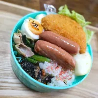 新入り冷凍ハムカツ＆無印良品週間で買ったぬか漬けで大根漬けました☆のっけ弁当|まな☆さん