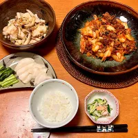 鶏ササミねぎ塩炒め&牛キムチ炒め|マイさん