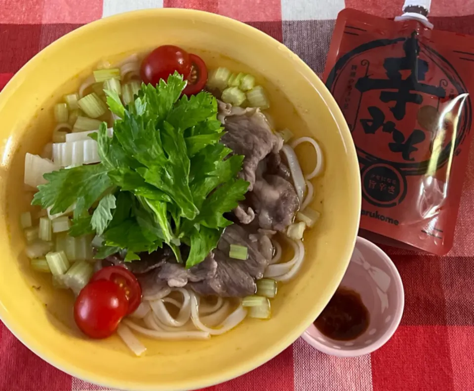 牛肉とセロリのフォー🍜|サクラピンクさん