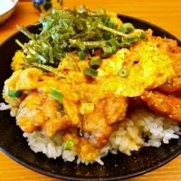 親子丼作りました。|ginさん