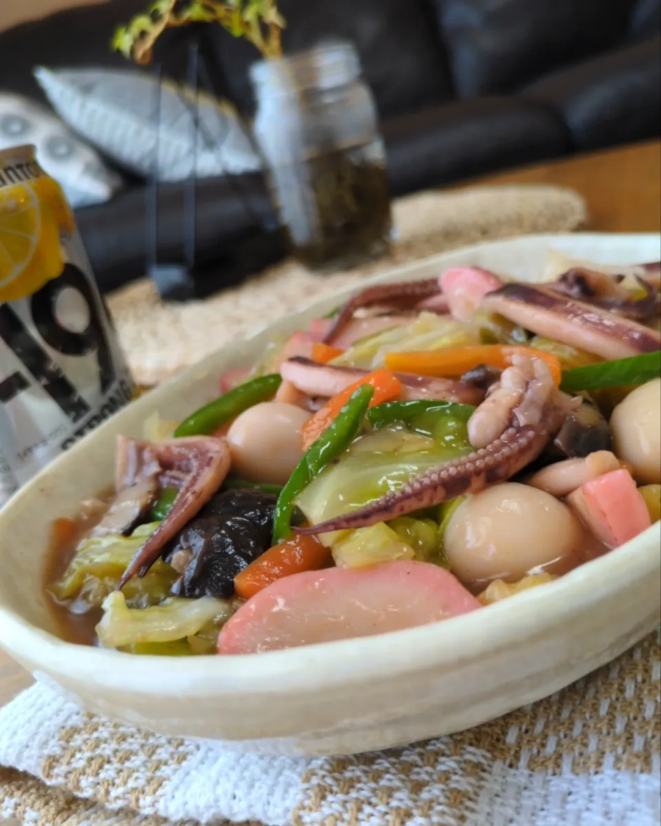 ｲｶの中華煮|まりおさん