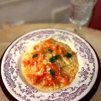 🍅トマトチーズ🧀リゾット🌿|🐶dekochoro🐶さん