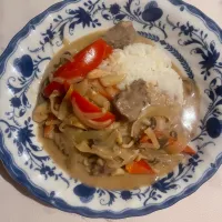 今夜はビーフストロガノフ|めんちゃんさん