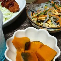 カボチャ煮物～✨️