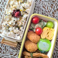 娘弁当🐷！|まめころさん