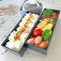 高校生男子の少なめお弁当🍱|almostblackさん