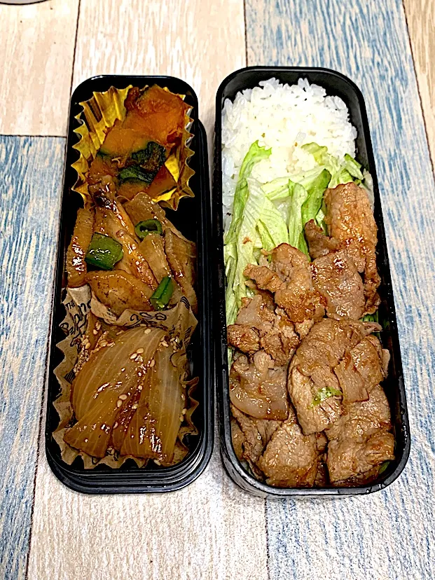 4/9生姜焼き弁当|みっこちゃんさん
